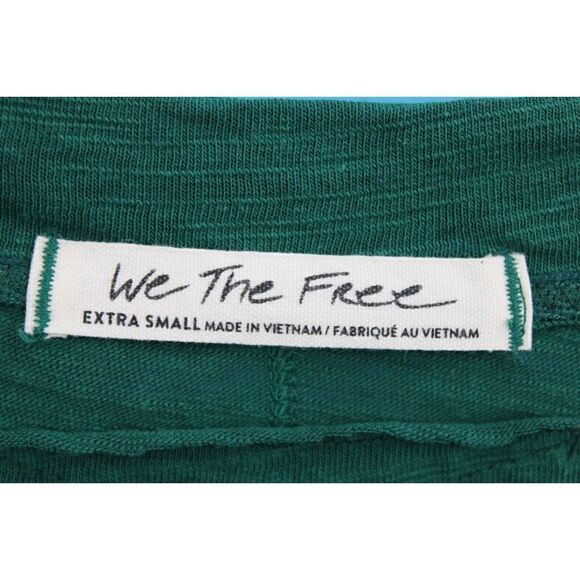 Free People Sundance Tee Shadow Green Size X-Small XS T-SHIRT - Picture 7 of 8